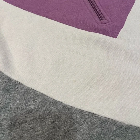 Fila Lavender Quarter-Zip Pullover - Picture 3 of 6